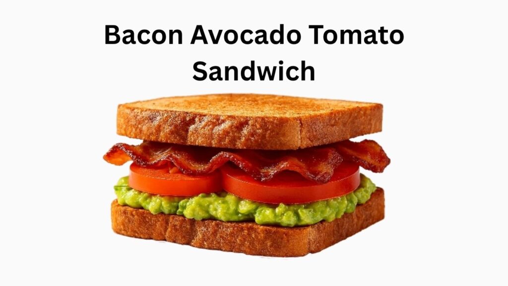 Dunkin Donuts Bacon Avocado Tomato Sandwich