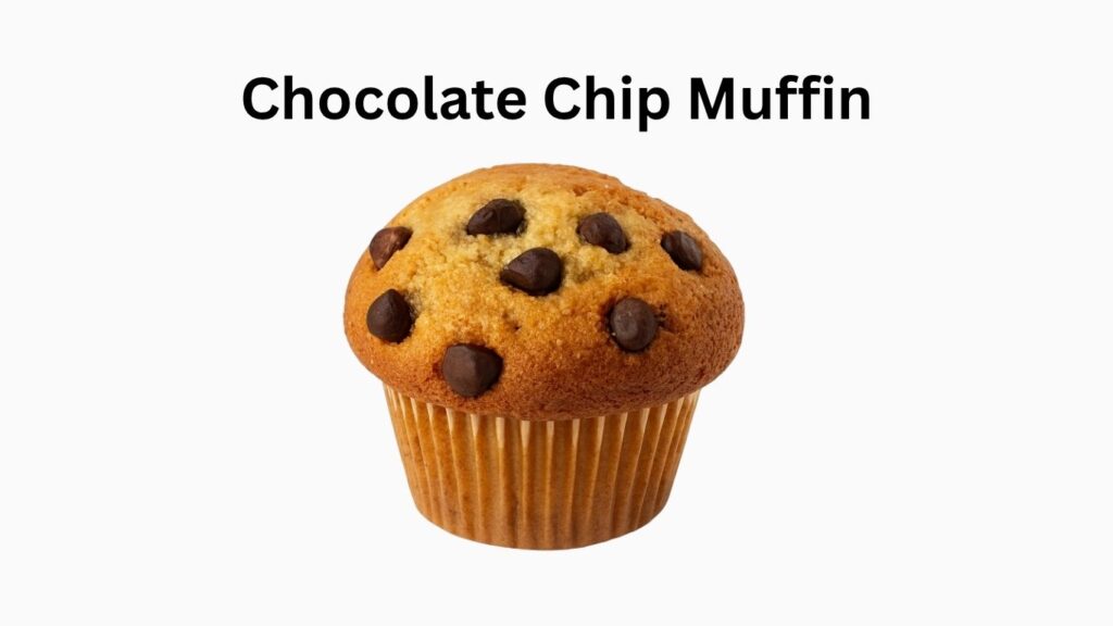 Dunkin Donuts Chocolate Chip Muffin