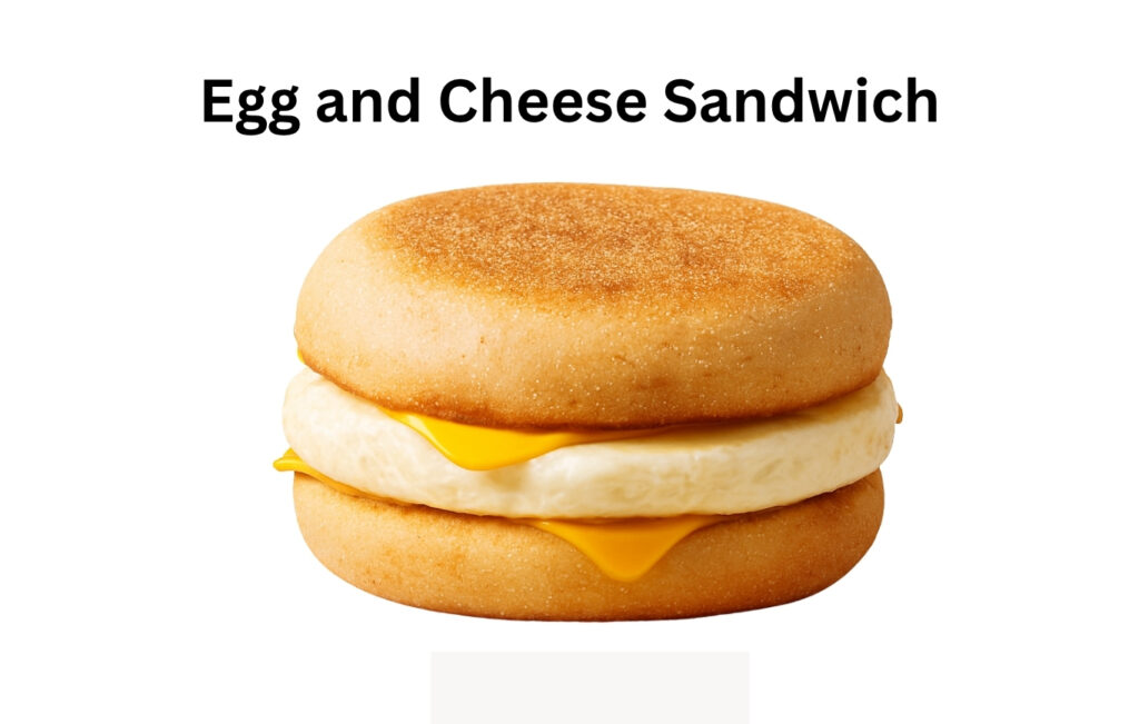 Dunkin Donuts Egg and Cheese Sandwich
