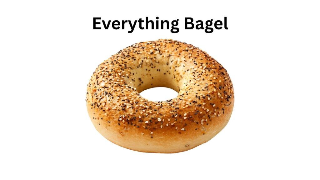 Dunkin Donuts Everything Bagel