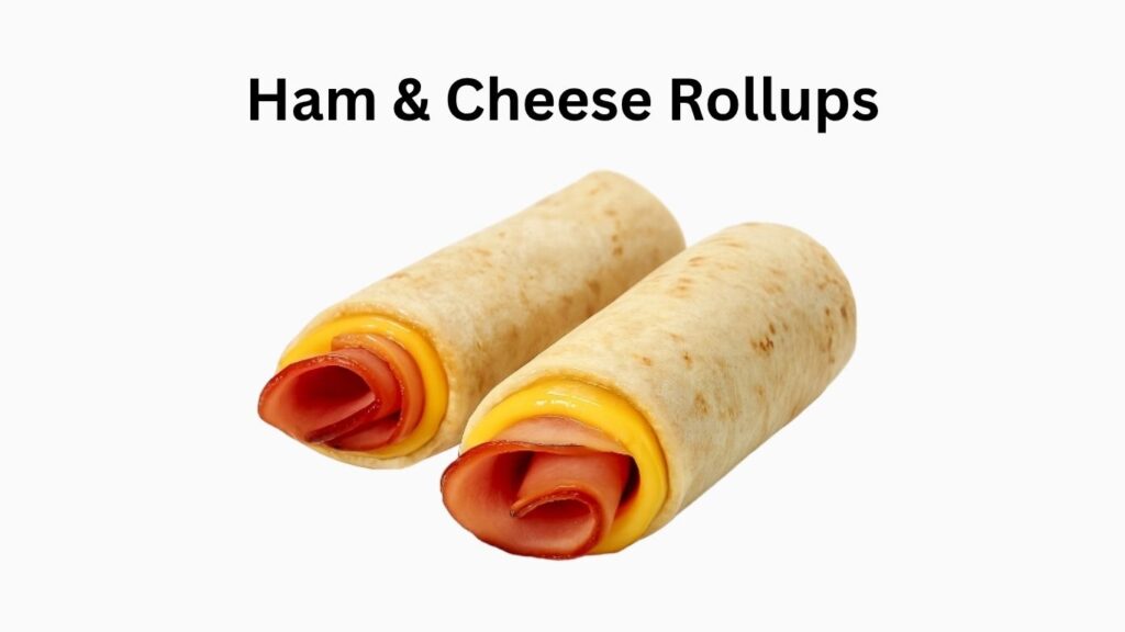 Dunkin Donuts Ham and Cheese Rollups