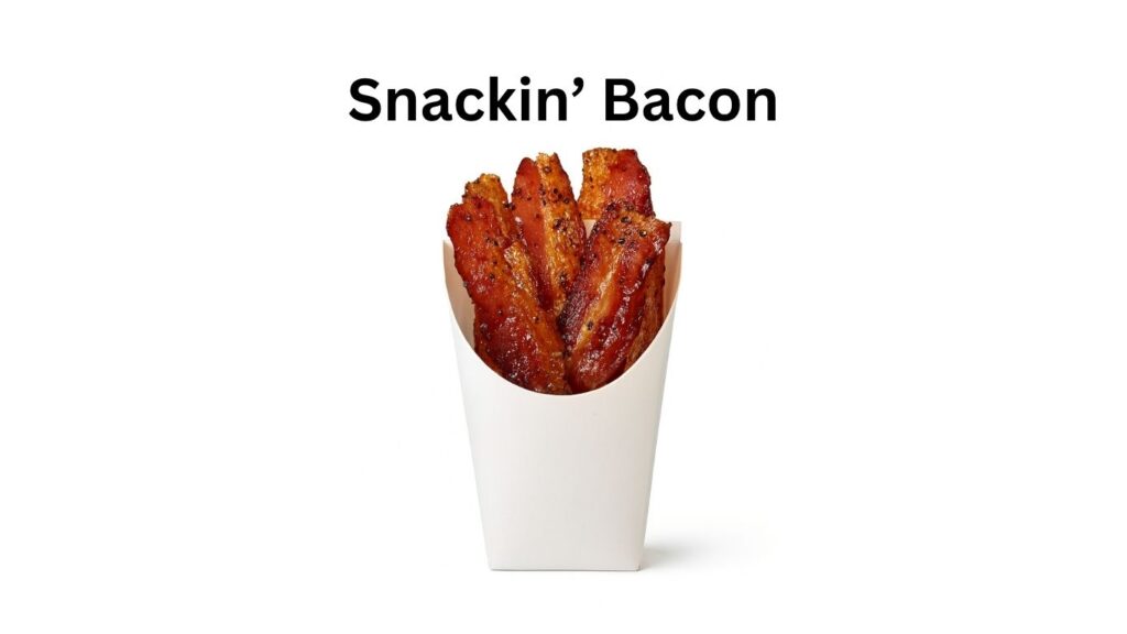 Dunkin Donuts Snackin Bacon
