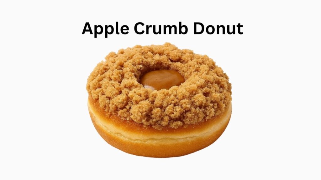 Dunkin Donuts Apple Crumb Donut