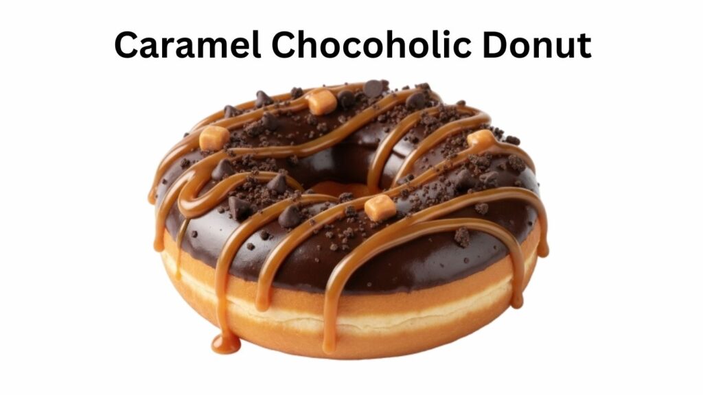 Dunkin Donuts Caramel Chocoholic Donut