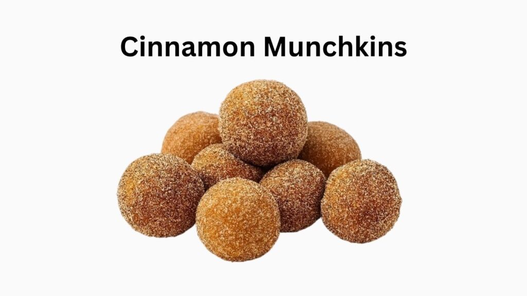 Dunkin Donuts Cinnamon Munchkins