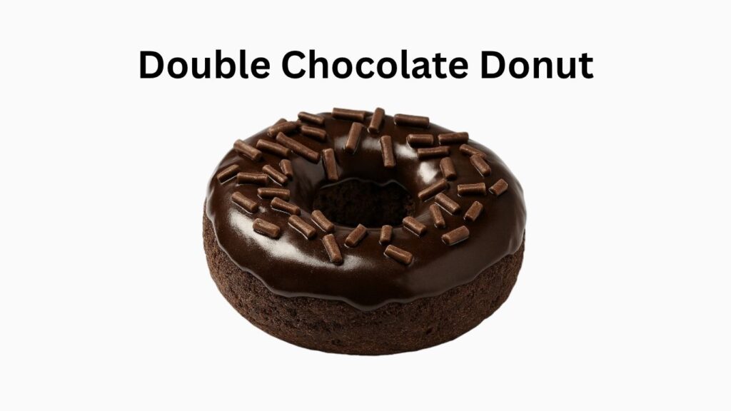 Dunkin Donuts Double Chocolate Donut