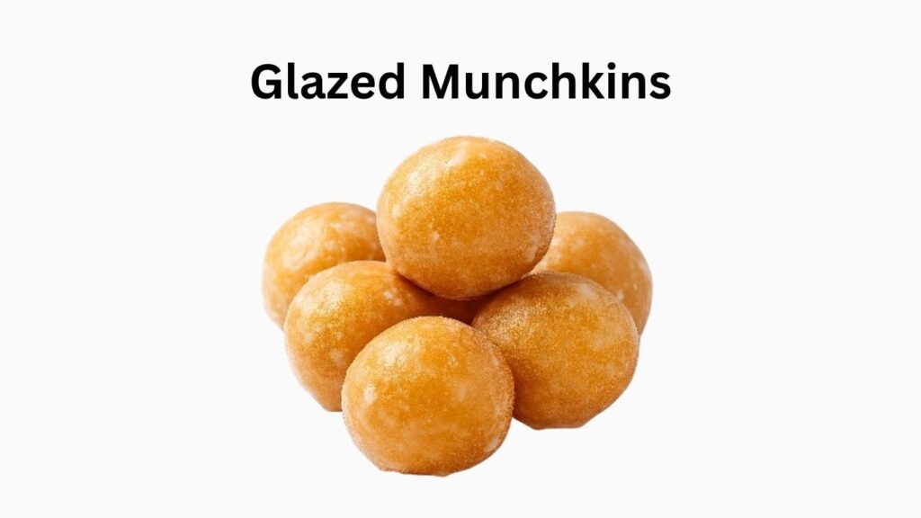 Dunkin Donuts Glazed Munchkins