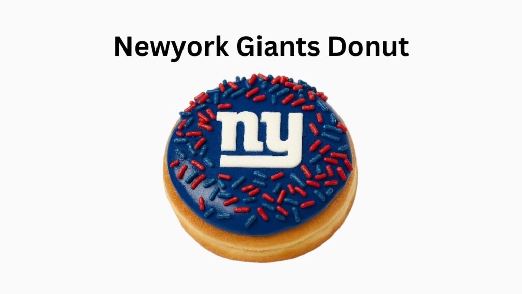 Dunkin Donuts New York Giants Donut