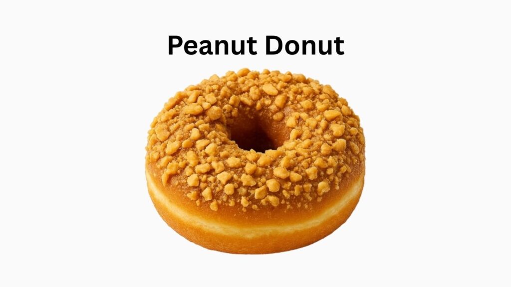 Dunkin Donuts Peanut Donut