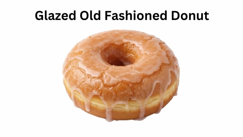 Dunkin Donuts Glazed Old Fashioned Donut
