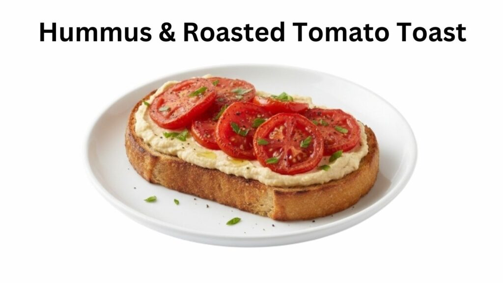Dunkin Donuts Hummus & Roasted Tomato Toast