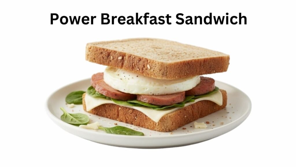 Dunkin Donuts Power Breakfast Sandwich