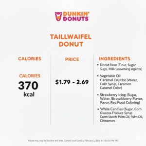 Dunkin Donuts Taillight Donut