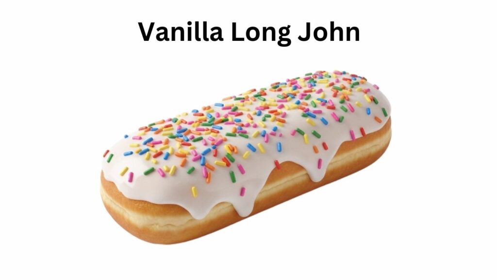 Dunkin Donuts Vanilla Long John