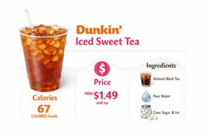 Dunkin Donuts Iced Sweet Tea