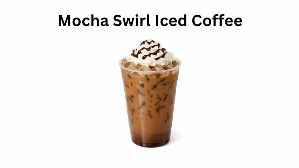 Dunkin Donuts Mocha Swirl Iced Coffee