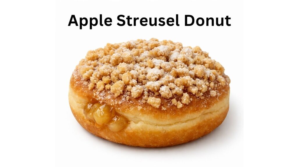 Dunkin Donuts Apple Streusel Donut