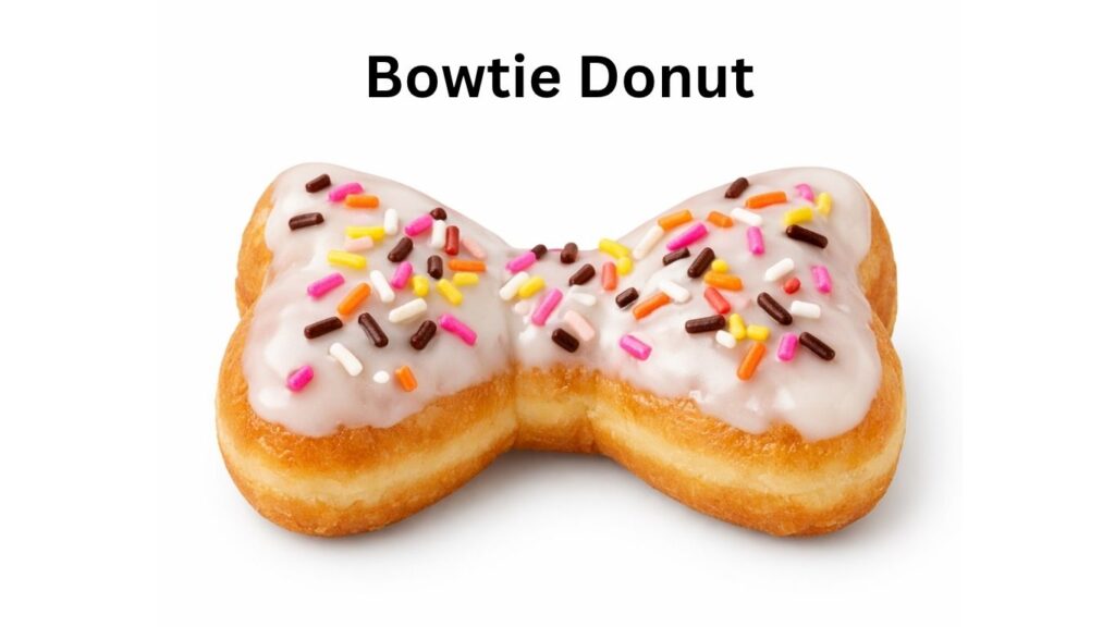 Dunkin Donuts Bowtie Donut