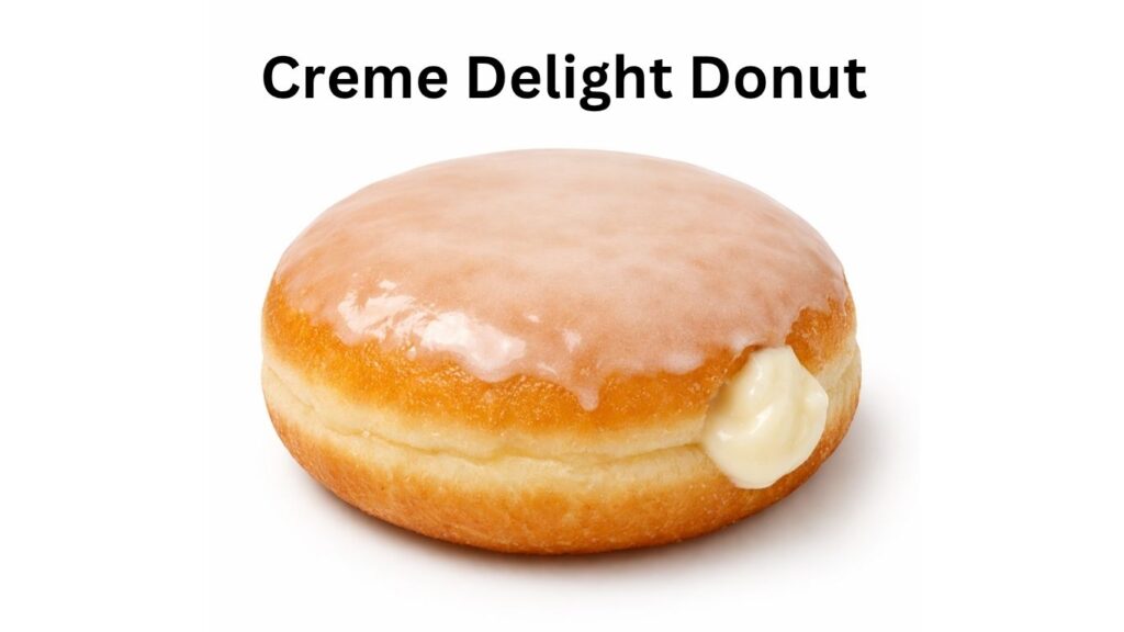 Dunkin Donuts Creme Delight Donut