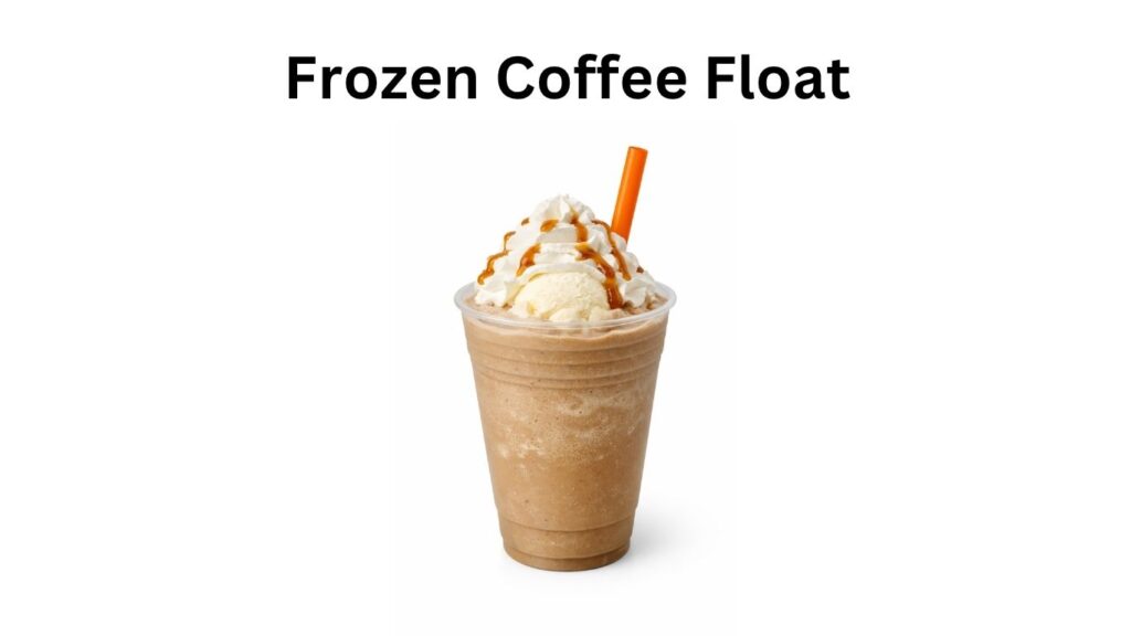 Dunkin Donuts Frozen Coffee Float
